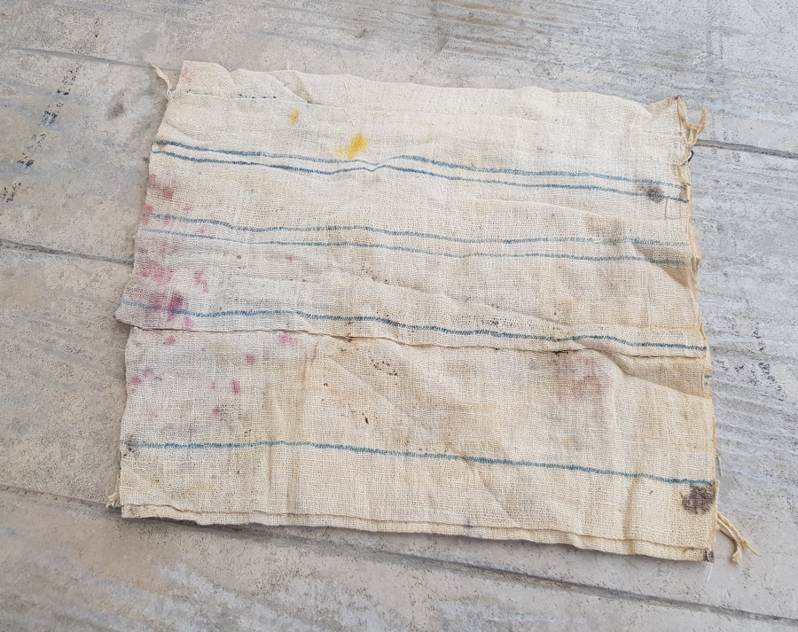 OSMANLI DÖNEMİ HESAP İŞİ YAĞLIK 1850LERDEN AÇILMAMIŞ ÇEYİZLİK HESAP İŞİ YAĞLIK