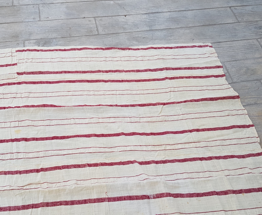 OSMANLI DÖNEMİ BÜYÜK BOY İPEKLİ YATAK ÖRTÜSÜ