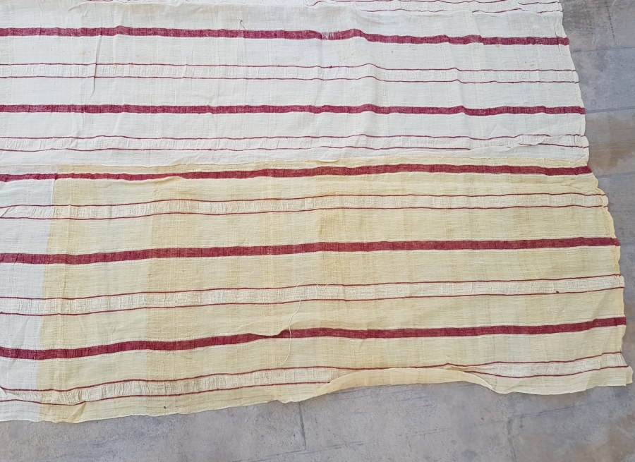 OSMANLI DÖNEMİ BÜYÜK BOY İPEKLİ YATAK ÖRTÜSÜ