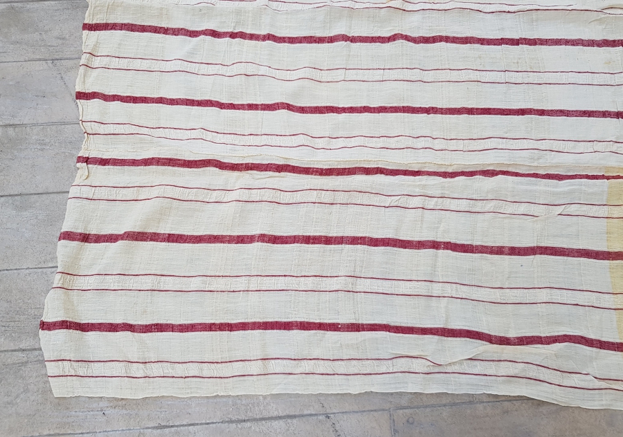 OSMANLI DÖNEMİ BÜYÜK BOY İPEKLİ YATAK ÖRTÜSÜ