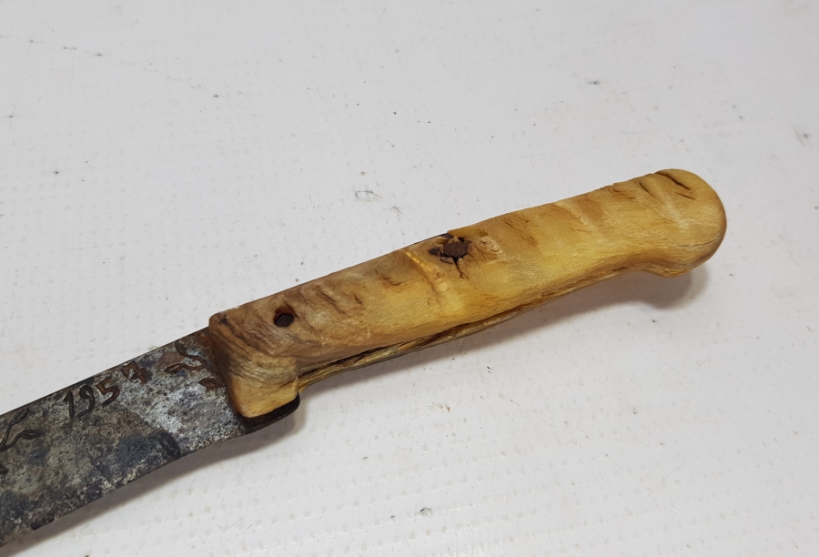 BOYNUZ SAPLI ÖZEL YAPIM KUŞAK KAMASI