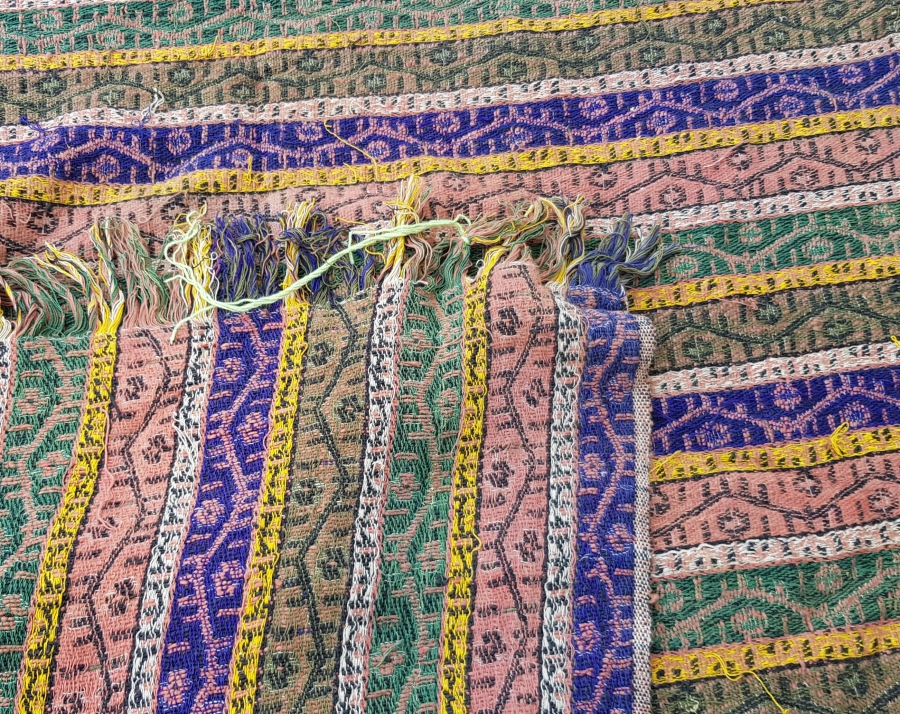 OSMANLI DÖNEMİ EL DOKUMA SİVAS İŞİ BEL KUŞAĞI