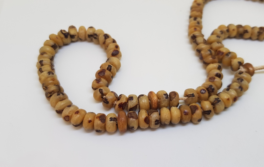 HURMA ÇEKİRDEKLERİNDEN YAPILMIŞ OSMANLI DÖNEMİ 99LUK NAMAZ TESPİHİ