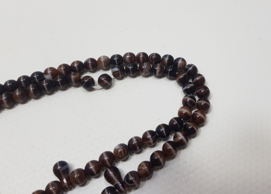 OSMANLI DÖNEMİ ORİJİNAL PÜSKÜLÜYLE BEYKOZ NAMAZ TESPİHİ