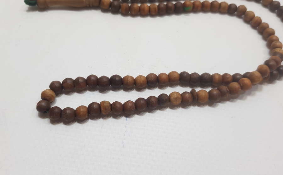 OSMANLI DÖNEMİ EL YAPIMI AHŞAP NAMAZ TESPİHİ