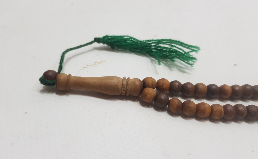 OSMANLI DÖNEMİ EL YAPIMI AHŞAP NAMAZ TESPİHİ