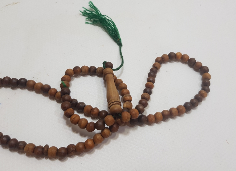 OSMANLI DÖNEMİ EL YAPIMI AHŞAP NAMAZ TESPİHİ