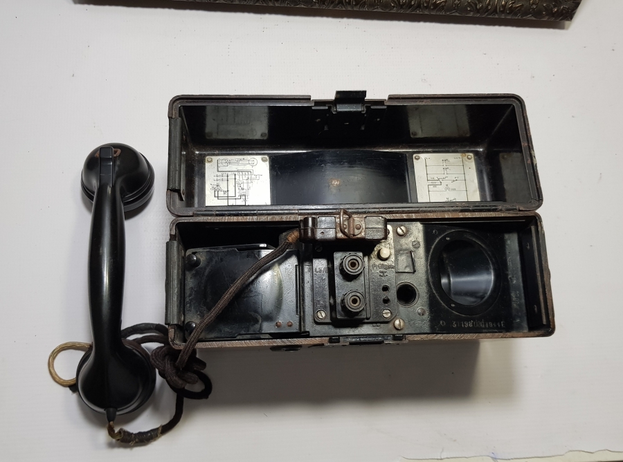2. DÜNYA SAVAŞI DÖNEMİ ÇOK NADİR NAZİ SAHRA TELEFONU