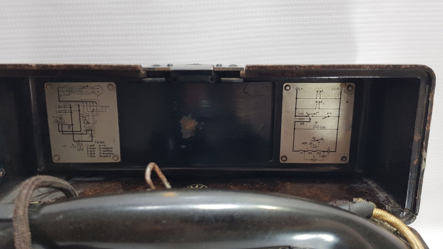 2. DÜNYA SAVAŞI DÖNEMİ ÇOK NADİR NAZİ SAHRA TELEFONU