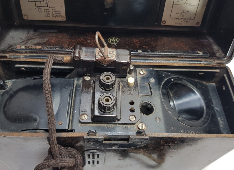 2. DÜNYA SAVAŞI DÖNEMİ ÇOK NADİR NAZİ SAHRA TELEFONU