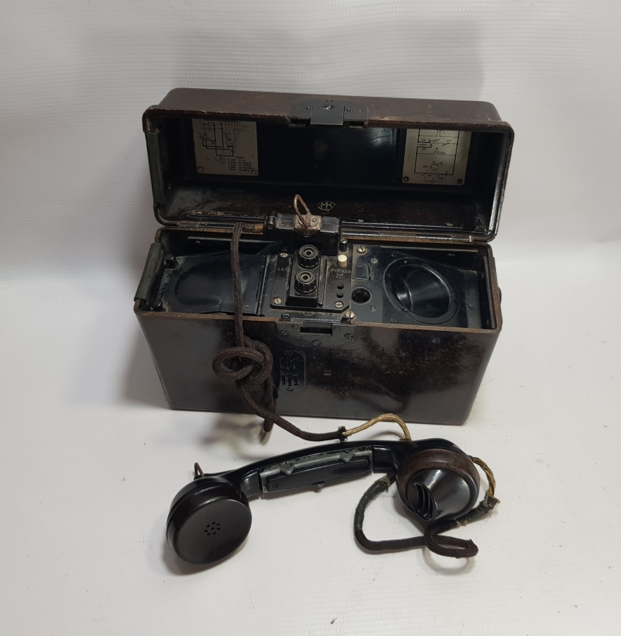 2. DÜNYA SAVAŞI DÖNEMİ ÇOK NADİR NAZİ SAHRA TELEFONU