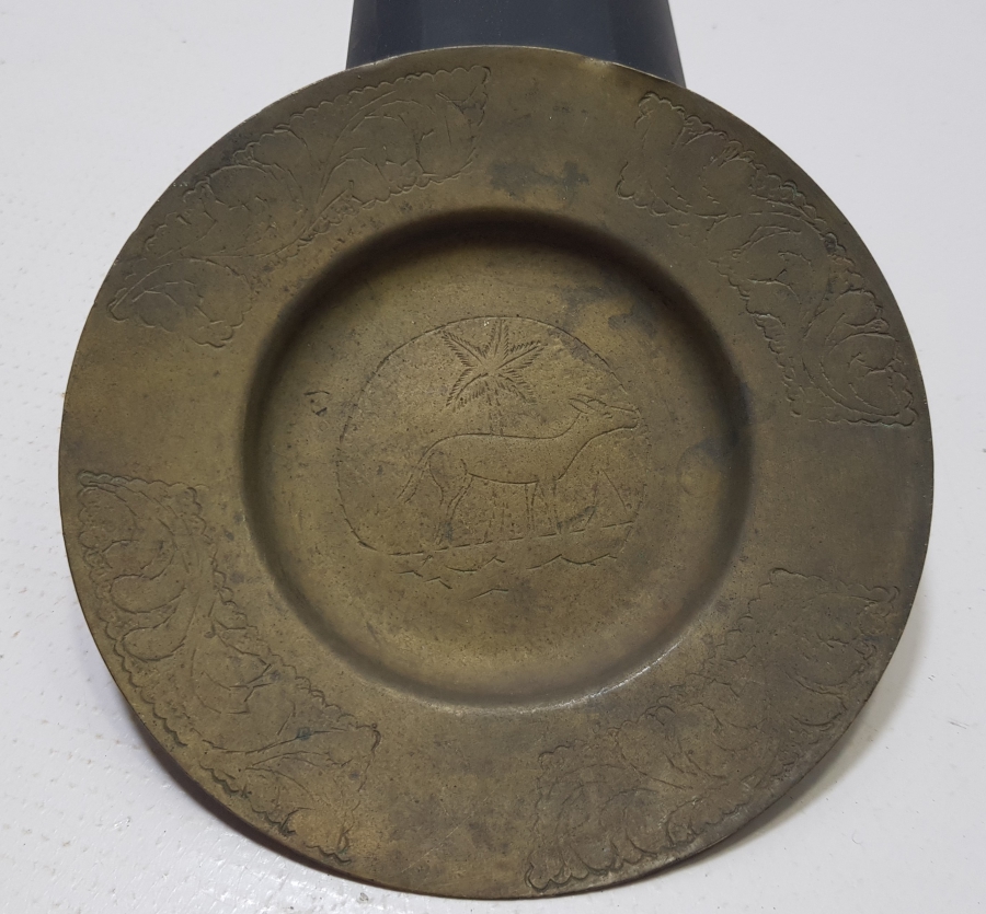 ÜZERİ KALEM İŞÇİLİKLİ ANTİKA İKRAMLIK