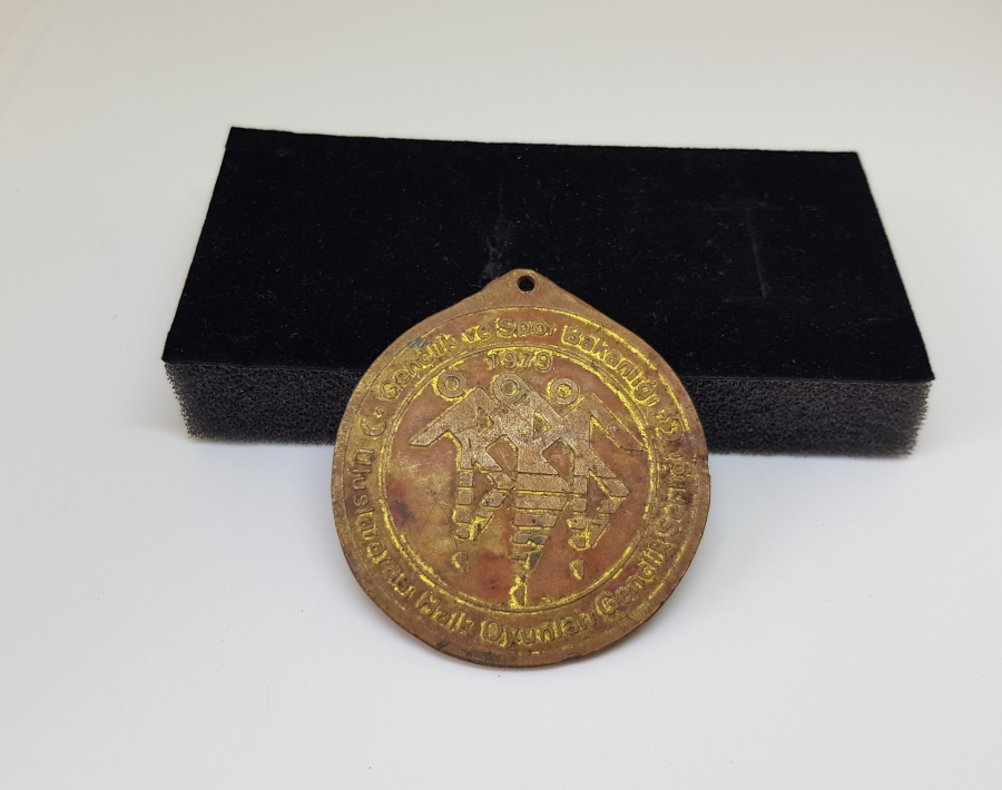 GENÇLİK VE SPOR BAKANLIĞI ULUSLARARASI HALK OYUNLARI GENÇLİK ŞENLİĞİ HATIRA MADALYA