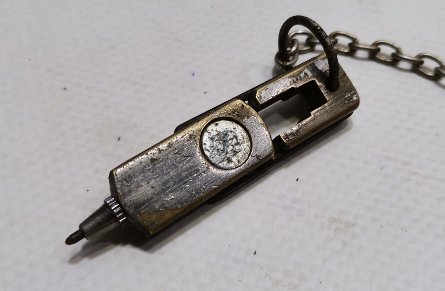 ORİJİNAL KÖSTEĞİYLE OSMANLI DÖNEMİ ÇOK NADİR MÜHENDİS KALEMİ