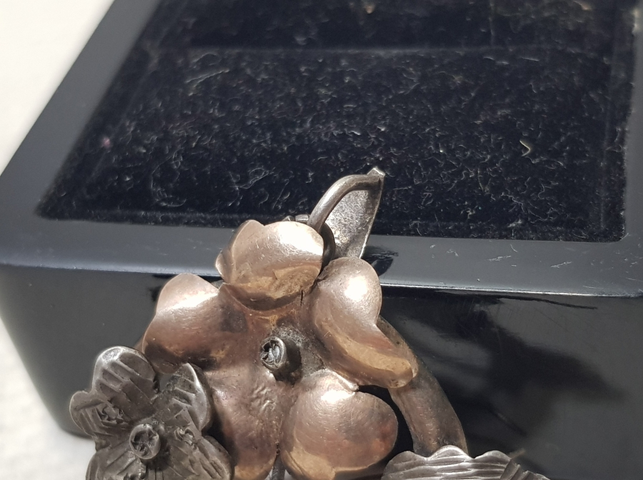 OSMANLI DÖNEMİ ALTIN ELMAS TAŞLI KOLYE BROŞ