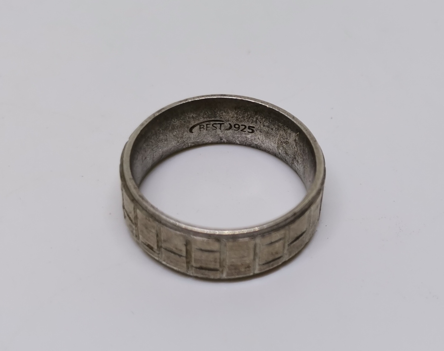 ALYANS FORMLU GÜMÜŞ YÜZÜK