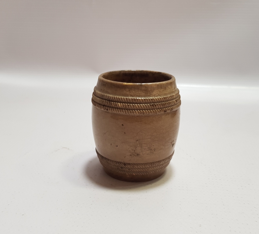 OSMANLI DÖNEMİ NADİR FORMDA PORSELEN BOYA KABI