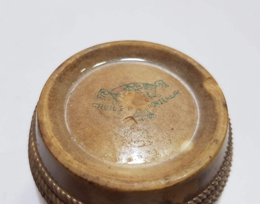 OSMANLI DÖNEMİ NADİR FORMDA PORSELEN BOYA KABI