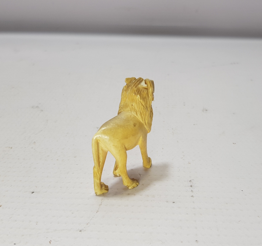 OSMANLI DÖNEMİ FİLDİŞİNDEN MAMUL ASLAN FORMLU FİGÜR