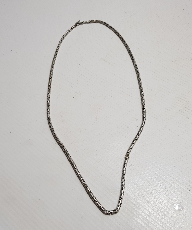 BÜYÜK BOY GÜMÜŞ KRAL ZİNCİRİ