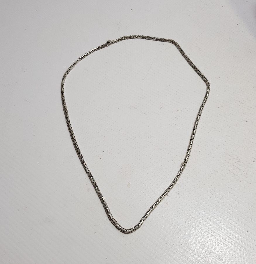 BÜYÜK BOY GÜMÜŞ KRAL ZİNCİRİ