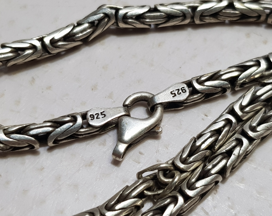 BÜYÜK BOY GÜMÜŞ KRAL ZİNCİRİ