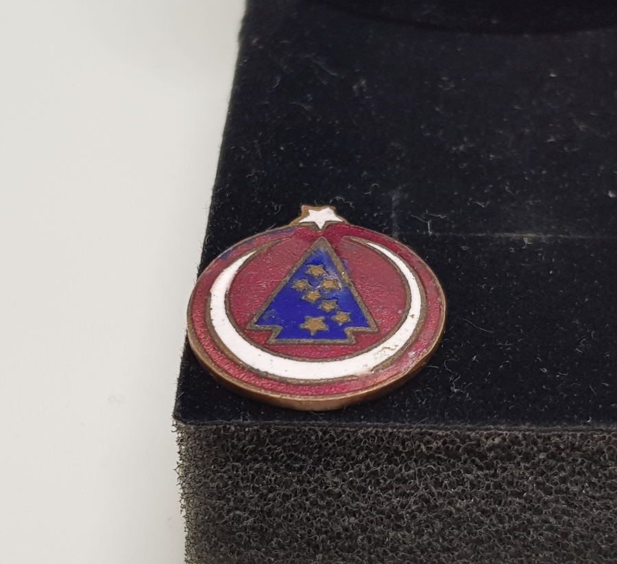 KORE SAVAŞI DÖNEMİ NADİR MİNELİ TÜRK SUBAY BRÖVESİ