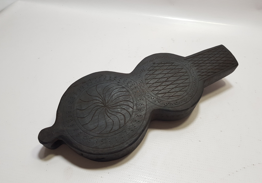 DEV BOYDA EL OYMA İŞÇİLİKLİ ANTİKA AHŞAP SOĞUDAN