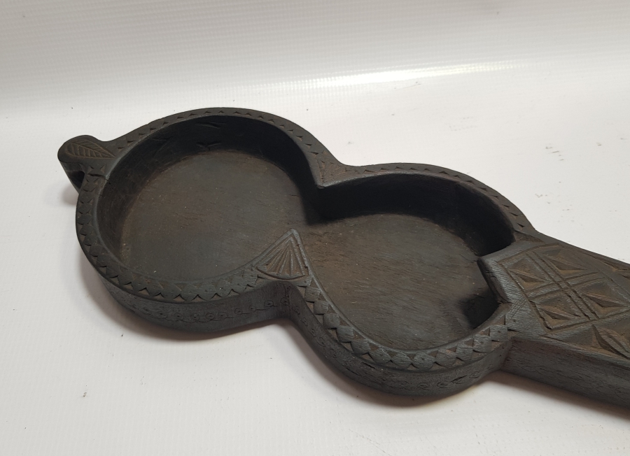 DEV BOYDA EL OYMA İŞÇİLİKLİ ANTİKA AHŞAP SOĞUDAN