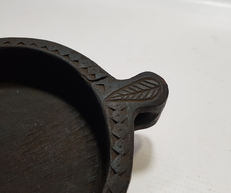 DEV BOYDA EL OYMA İŞÇİLİKLİ ANTİKA AHŞAP SOĞUDAN