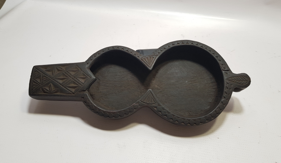 DEV BOYDA EL OYMA İŞÇİLİKLİ ANTİKA AHŞAP SOĞUDAN