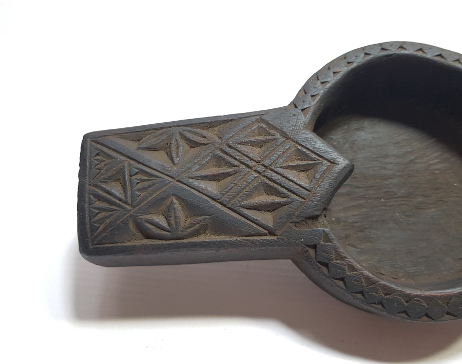 DEV BOYDA EL OYMA İŞÇİLİKLİ ANTİKA AHŞAP SOĞUDAN