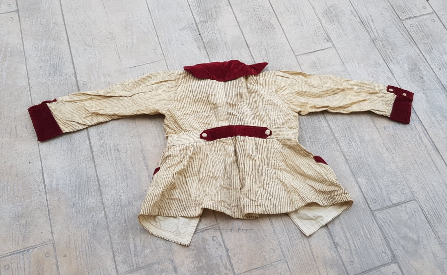 OSMANLI DÖNEMİ GÜMÜŞ SİMLİ NADİR EL DOKUMA CEKET