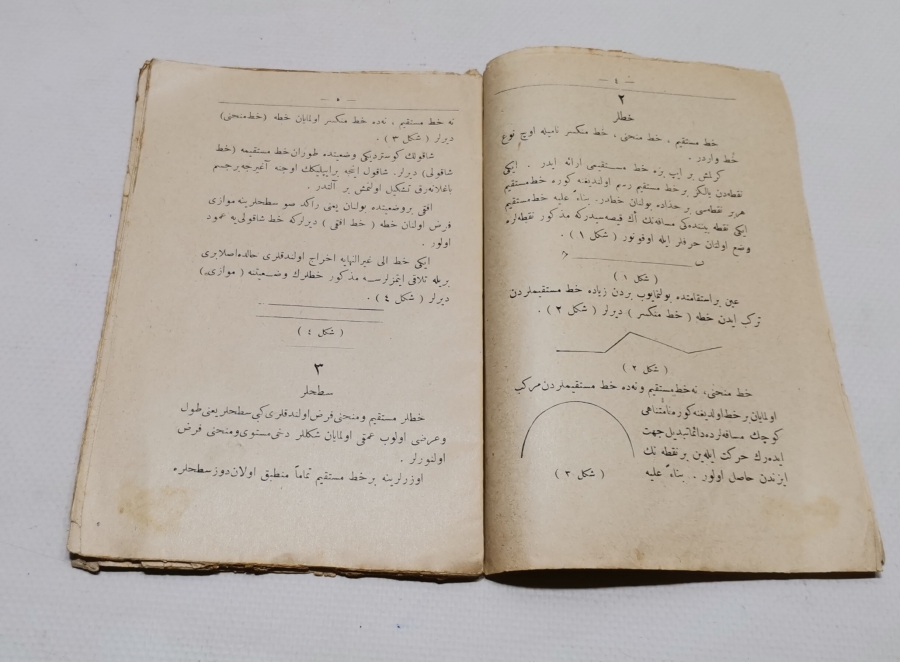 OSMANLI DÖNEMİ OSMANLICA YAZILI MEBADİ-İ HENDESE