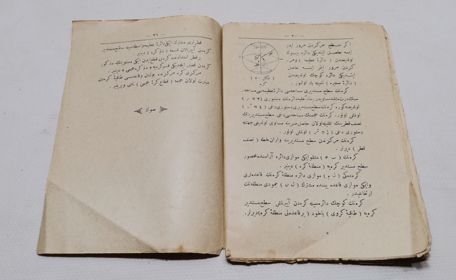 OSMANLI DÖNEMİ OSMANLICA YAZILI MEBADİ-İ HENDESE