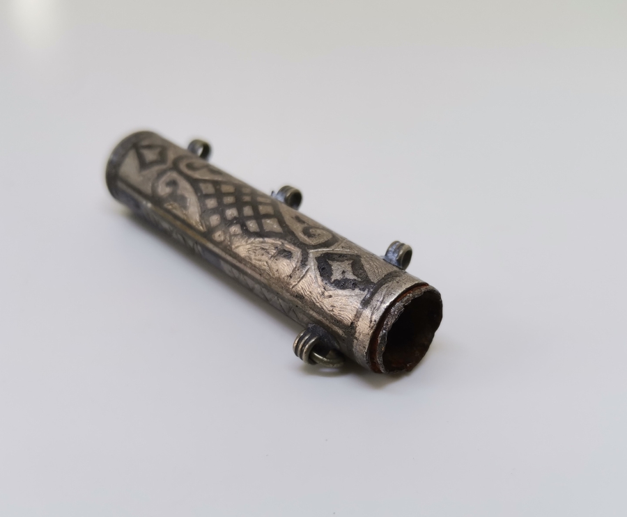 OSMANLI DÖNEMİ SAVATLI GÜMÜŞ HAMAYIL