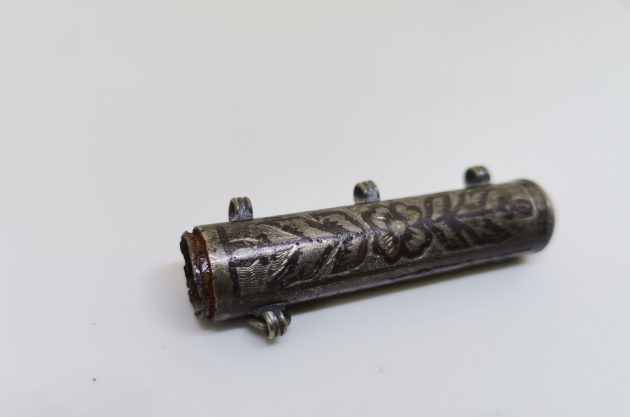 OSMANLI DÖNEMİ SAVATLI GÜMÜŞ HAMAYIL