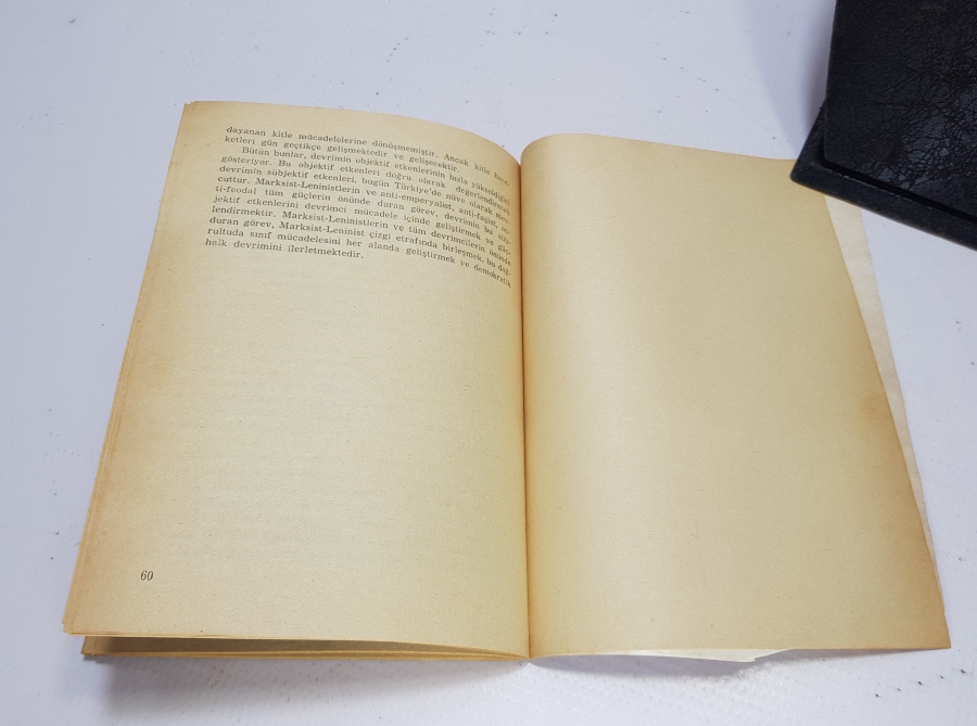 PARTİZAN İSİMLİ 1978 TARİHLİ SOL PROPAGANDA DERGİSİ