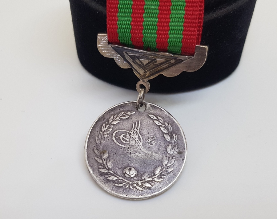 OSMANLI YUNAN MUHAREBESİ MADALYASI