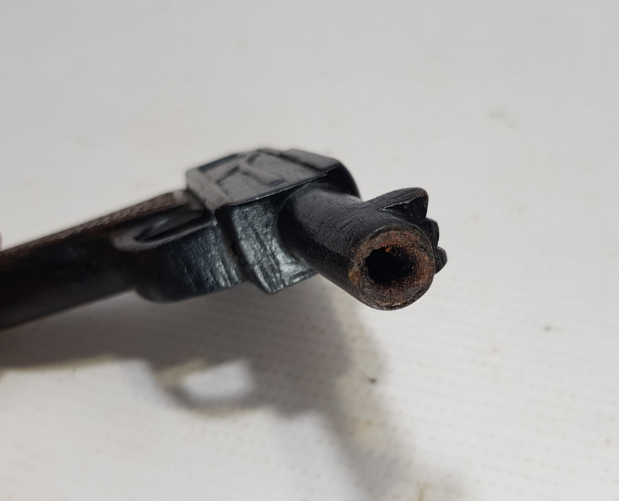 ALMAN RUGERİ FORMUNDA YAPILMIŞ OSMANLI DÖNEMİ ÇOK NADİR AHŞAP SİGARA AĞIZLIĞI