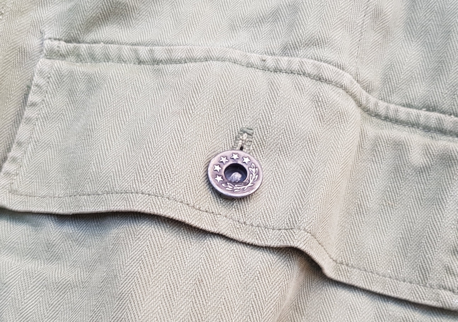 KORE SAVAŞI DÖNEMİ ÇOK NADİR KOLU AY YILDIZ PEÇLİ SUBAY CEKETİ