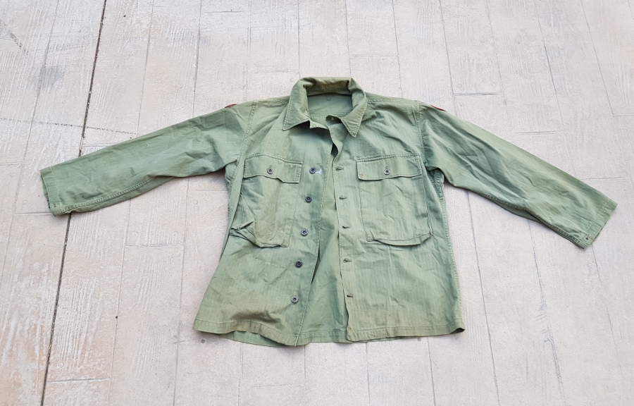 KORE SAVAŞI DÖNEMİ ÇOK NADİR KOLU AY YILDIZ PEÇLİ SUBAY CEKETİ