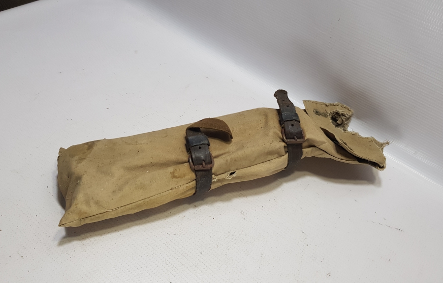 ORİJİNAL ÇANTASINDA 1. DÜNYA SAVAŞI DÖNEMİ ÇOK NADİR OSMANLI SAHRA HASTANESİ ÇADIR KAZIKLARI