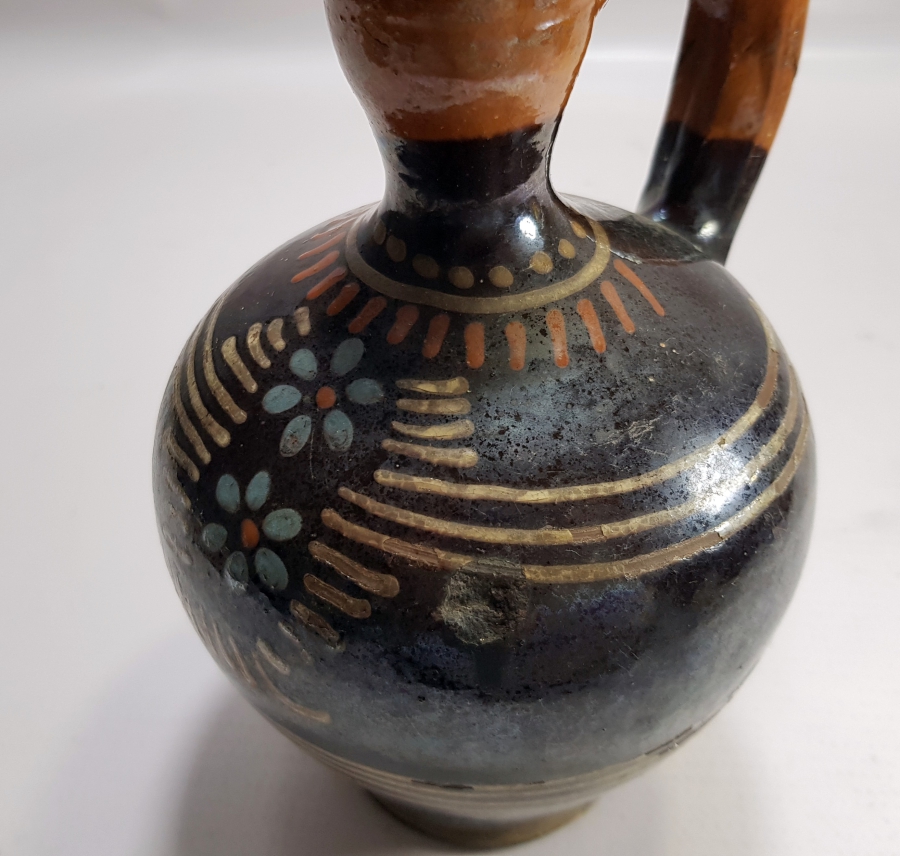 OSMANLI DÖNEMİ EL BOYAMA NADİR ÇANAKKALE TESTİ