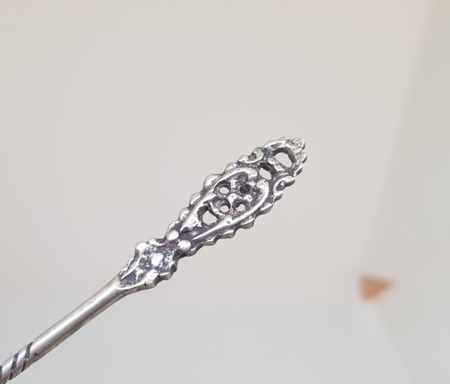 OSMANLI DÖNEMİ NADİR GÜMÜŞ SAÇ İĞNESİ