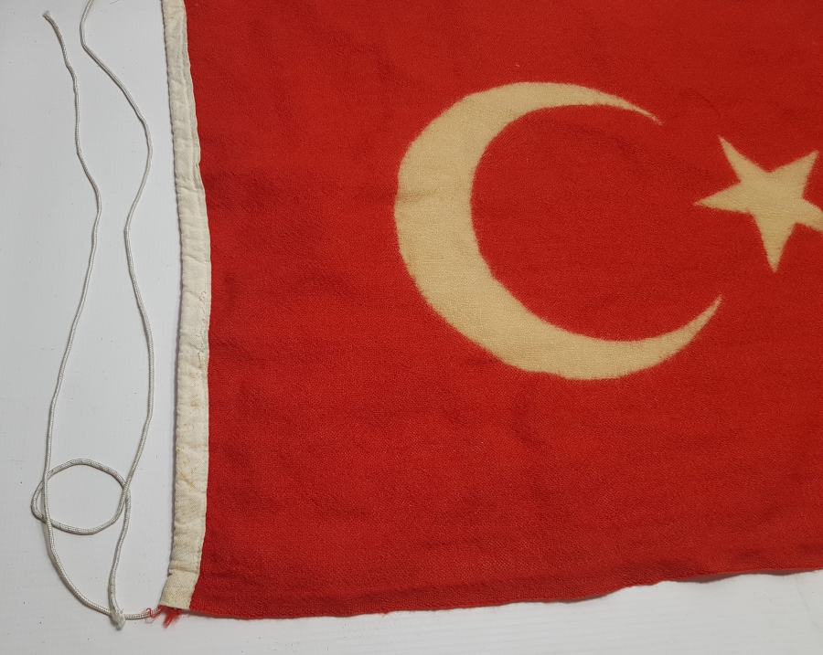 OSMANLI SON DÖNEM KÖK BOYA BAYRAK