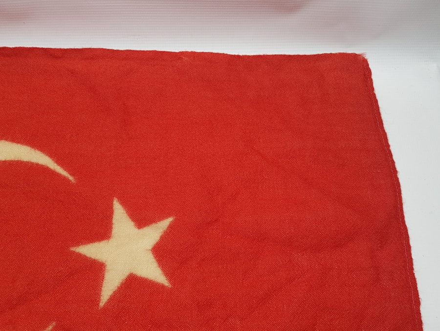 OSMANLI SON DÖNEM KÖK BOYA BAYRAK