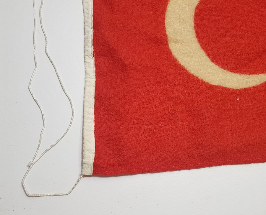 OSMANLI SON DÖNEM KÖK BOYA BAYRAK