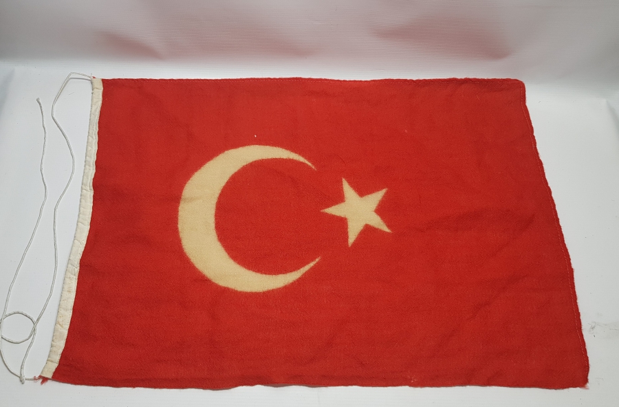 OSMANLI SON DÖNEM KÖK BOYA BAYRAK