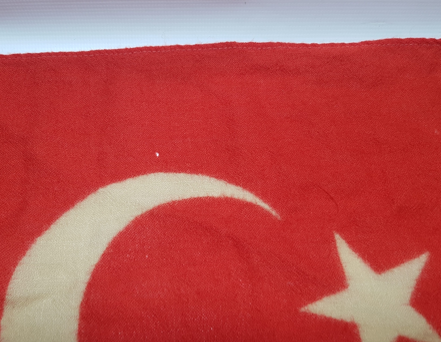 OSMANLI SON DÖNEM KÖK BOYA BAYRAK